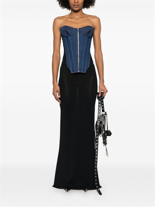 Denim bodice JEAN PAUL GAULTIER | 2533FST022D0155500